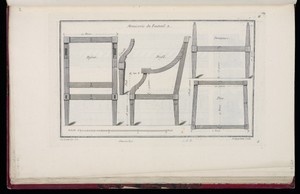 Carpentry of Armchair A