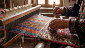Carpet Weaver Hands
