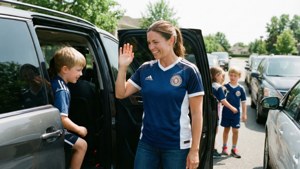 Carpool Line Mom