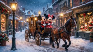 Carriage Ride Through Town