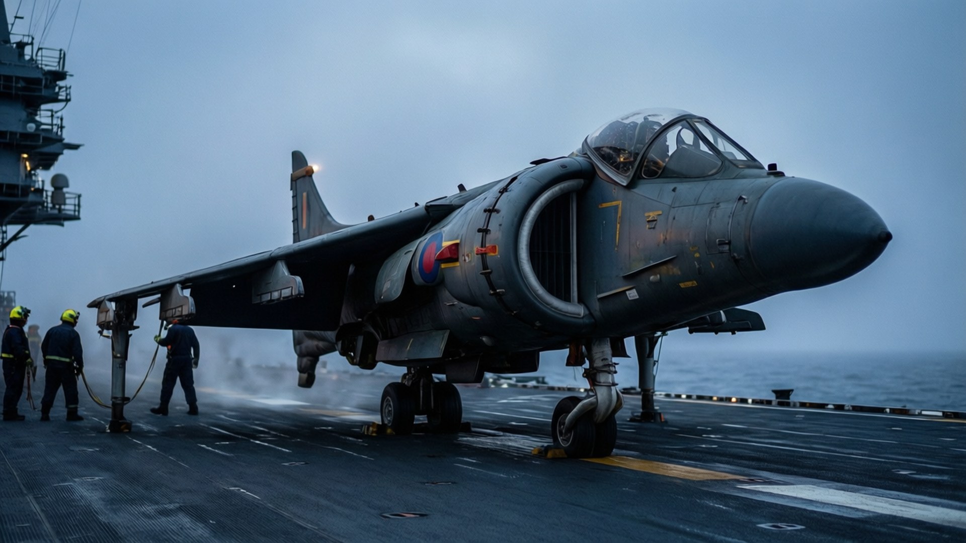 Carrier Dawn Silence by Wallpapers.art Studio