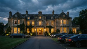 Carrington Manor at Dusk