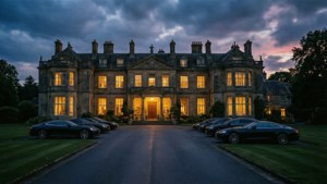 Carrington Manor at Dusk