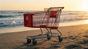 Cart at Sunset Beach