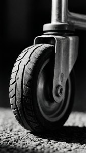 Cart Wheel Close-Up