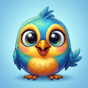 Cartoon Cute Bird