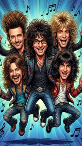 Cartoon Jumping Pose
