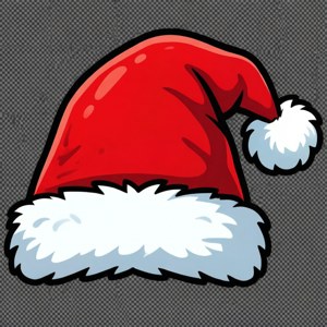 Cartoon Santa Hat