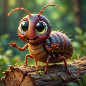 Cartoon Termite Character