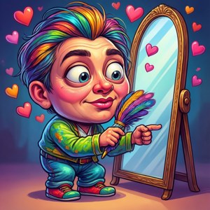 Cartoon Vanity