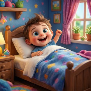 Cartoon Wake Up