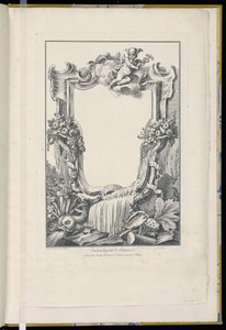 Cartouche Crowned by Mercury