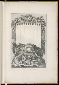 Cartouche Set on the Prow of a Ship