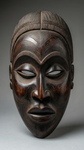 Carved Wooden Mask