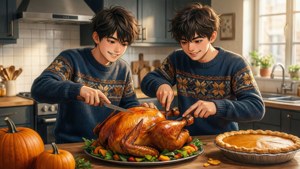 Carving the Turkey