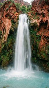 Cascade of Red