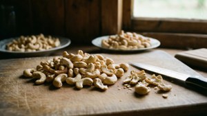 Cashew Pieces Prep
