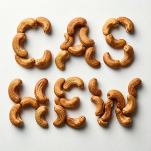 Cashew Word Art