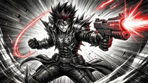Caster Gun Action