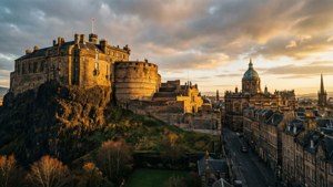 Castle and Campus Dawn