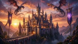 Castle at Dusk