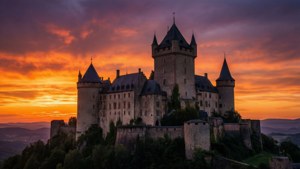 Castle at Sunset