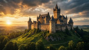 Castle at Sunset