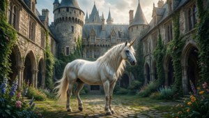 Castle Courtyard Unicorn