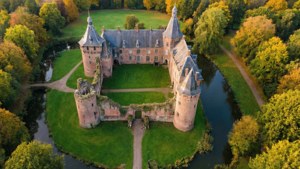 Castle Ruins Overhead