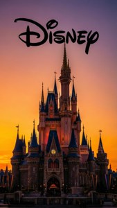 Castle Sunset Disney Font