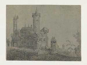 Castle with Tall Towers