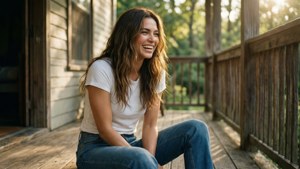 Casual Laughter Sunshine