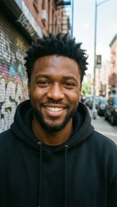Casual Street Smile