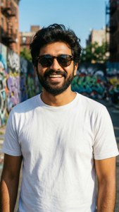 Casual Sunny Smile