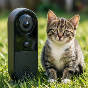 Cat and Ring Doorbell