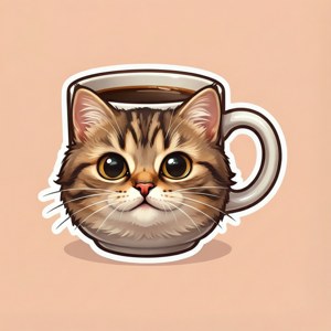 Cat Face Coffee Mug