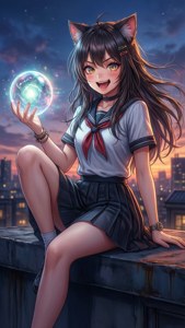 Cat Girl Dusk