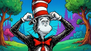Cat in the Hat Pose