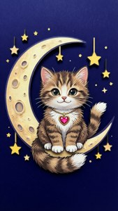 Cat on the Moon