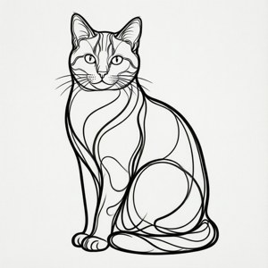 Cat Outline