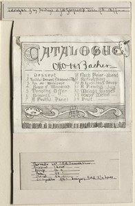 Catalogue of My Paintings at J. W. Sargents, Cleveland, December 17th, 1877