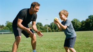 Catch with Son