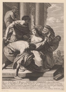 Catharina van Alexandrië met haar beulen