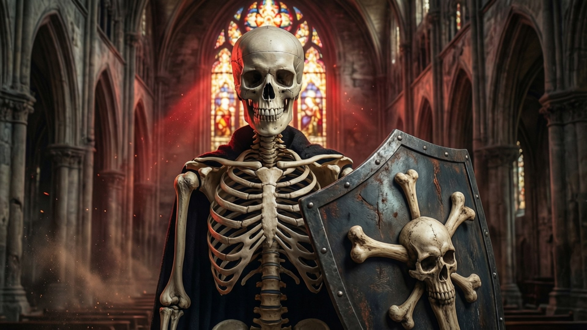 Cathedral Guardian by Wallpapers.art Studio