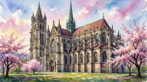 Cathedral in Watercolor
