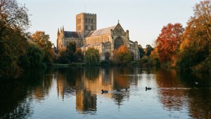 Cathedral Reflections in Autumn