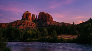 Cathedral Rocks Twilight