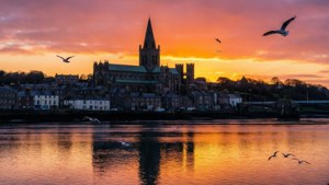 Cathedral Sunset Panorama