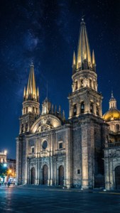 Cathedral Under Stars