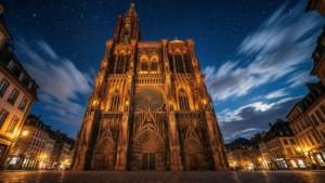 Cathedral Under Stars